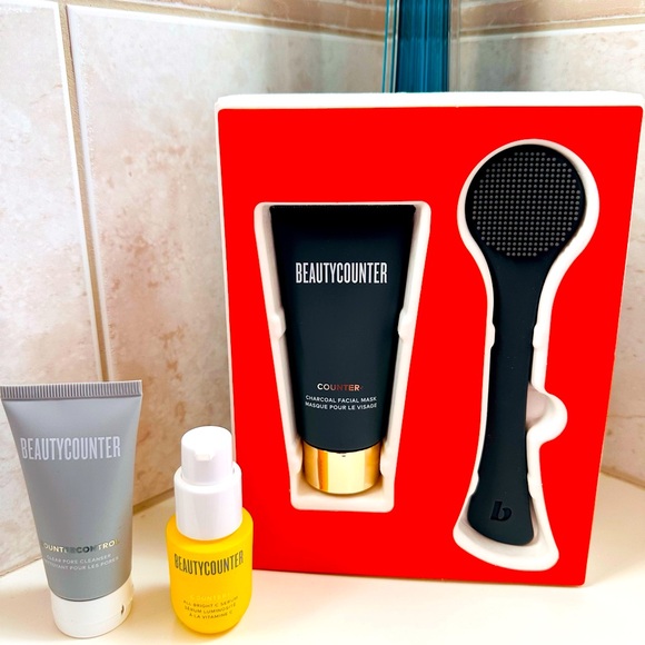 Beautycounter Charcoal Serum and wash